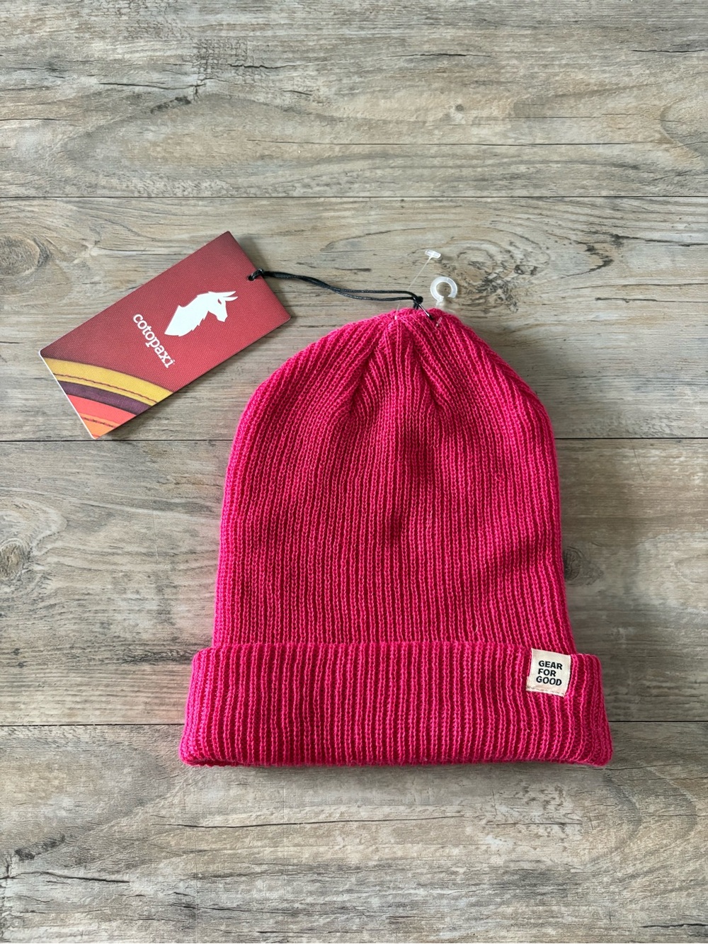 NWT Cotopaxi Wharf Beanie In Rasberry